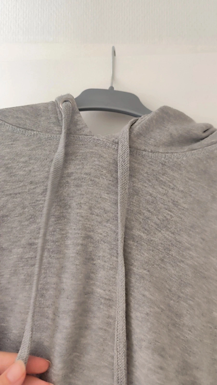 Women's gray mid-length hoodie sweatshirt size 38 - Kangol – photo 5